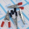 Samcos Alligator Clip Test Clamp Set of 10 Plastic Handle