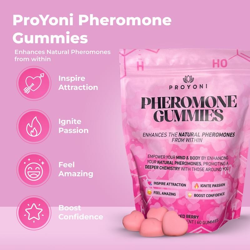 ProYoni Pheromone Gummies - Enhances Your Natural Pheromones From Within