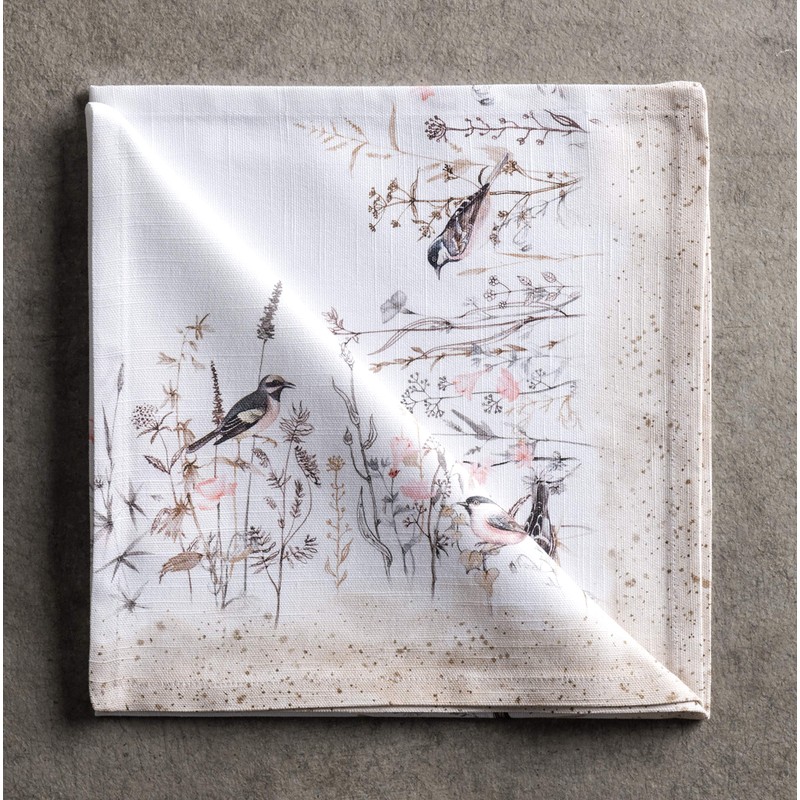Maison d' Hermine Napkins 45cm x 45cm 100% Cotton Decorative