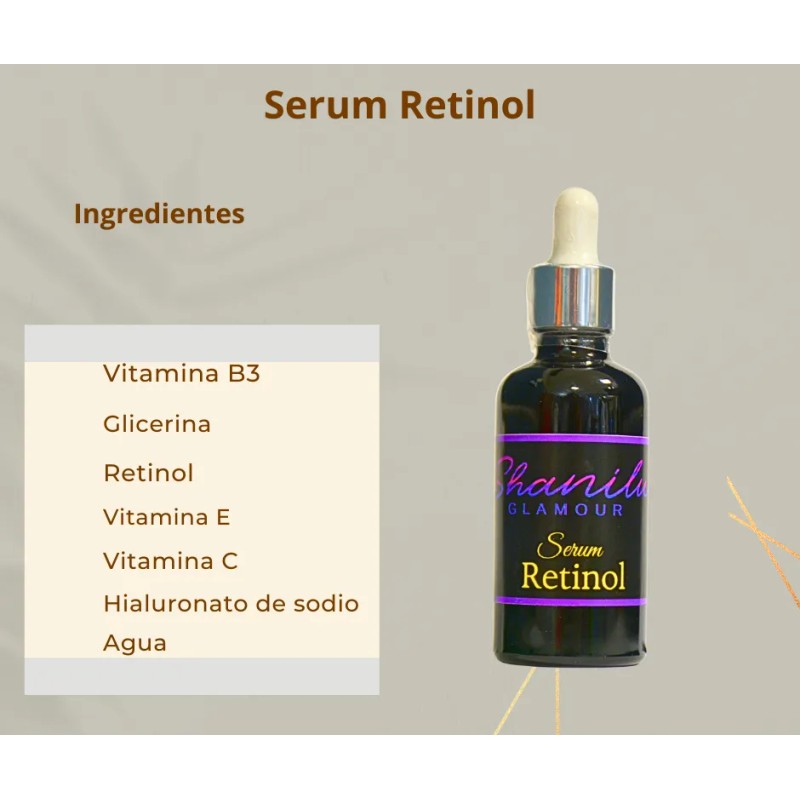 Sérum De Retinol Acción Antiarrugas Mixta Noche
