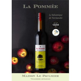 Le Pomee Aigle Dousse (Repolmier for Cooking and Drinking) Apple Balsamic France 11.8 fl oz (350 ml)