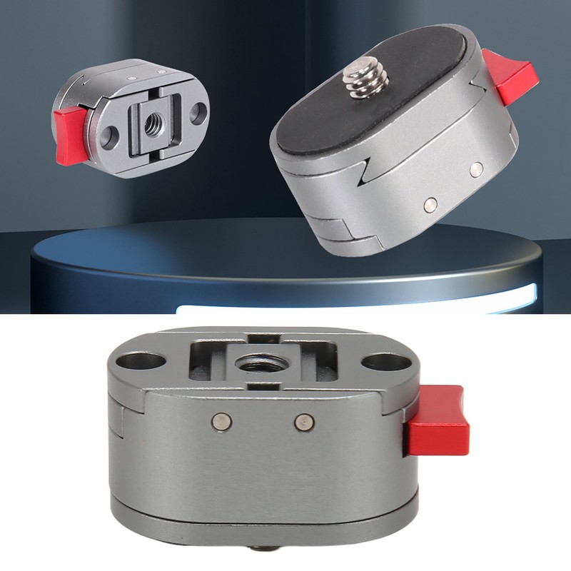 Mini Quick Release Plates Slider Lock Folding Magnetic Clamp Quick