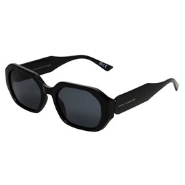 French Connection Women's Blossom Sunglasses Geo, Black, 55mm