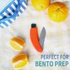 Folding Carrot Fruit Knife – Cute Pocket Knife for Bento,
