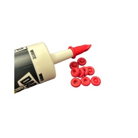 Feqsky 20Pcs Caulk Caps Caulking Saver Tube Sealer Cover Saving Protective Glue Sealing Protector Nozzle Tips