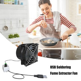 Exhaust Fan - Fume Extractor - Mini Inline Booster Absorber Adjustable Speed Extractor Exhauster Air Ventilation Blower for Home Bathroom Toilet Kitchen