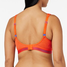 Triaction Women's Cardio Cloud P Ex Sports Bra, Mandarin Red