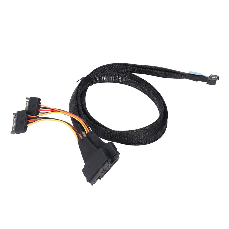 8i 74P to 2xSFF 8639 with 15P Powe Cable Professional