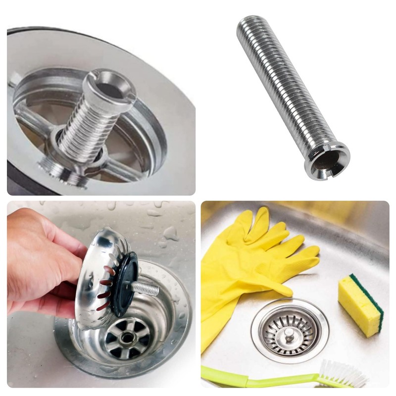 Kitchen Sink Basket Strainer Screw, Hollow Screw Sink, Sink Basket