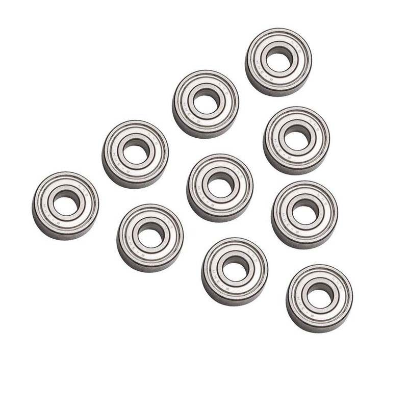 Gasea 10 Sets Replacement Top Mounted Ball Bearings Guide for
