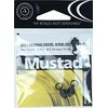 Mustad 77250-4/150-3 Ball Bearing Swivel, 2 Welded Rings - (3 Pack), Black, 4/150