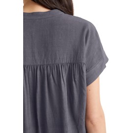 Splendid Women's Wynne Crepe Blouse, Lead