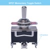 Podoy Momentary Switch Toggle Rocker (𝗢𝗡)-𝗢𝗳𝗳-(𝗢𝗡) Heavy Duty with Boot
