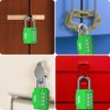 Combination Padlock, Diyife Heavy Duty 4 Digit Padlock Weatherproof Outdoor