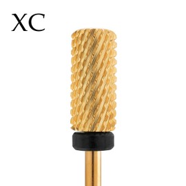 MIRACLE 3/32" Nail Drill Bits Crystal Top Large Barrel Head for Electric Drill Machines ｜ (Extra Coarse)