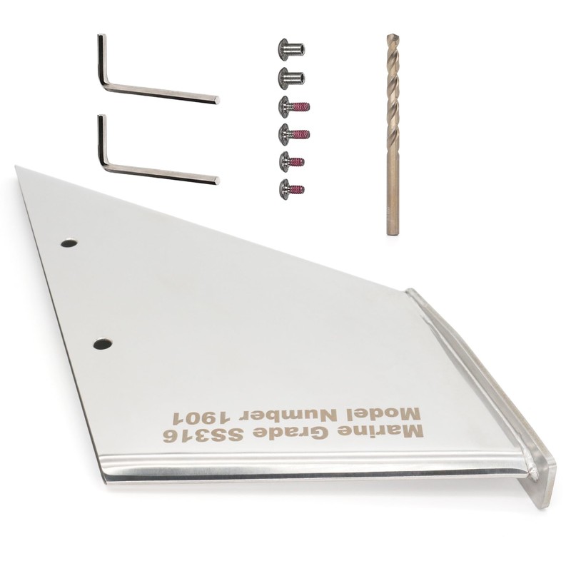 Boat Skeg Repair Guard Replacement Kit Fits MerCruiser Alpha 1