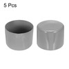sourcing map 5pcs Rubber End Caps Protective Caps 55mm ID
