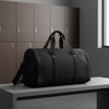 Mochila gimnasio Menolana Unisex con compartimento para zapatos – Gris