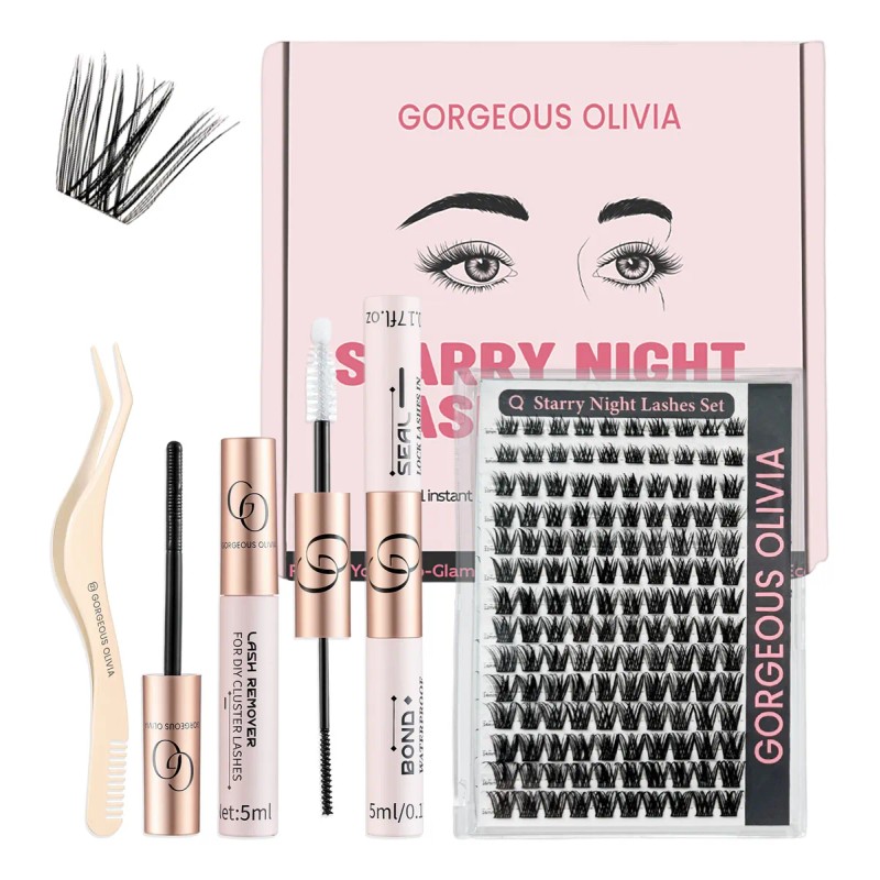 Gorgeous Olivia Kit De Extensión De Pestañas