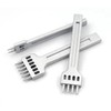 YUENTOEN 3Pcs Round Hole Row Punch, 2/4/6 Prong Pricking Iron