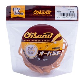 Rubber Band #270 < 1.8 oz (50 g) Transparent Bag > American Color Thick Width Small Volume Packaging Rubber Band All Sizes 73 Republic