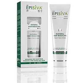 Episiva Natural Hair Reducing Cream for Face and Body Includes Natural Active Ingredients