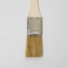 Hake City Brush Gold Roll Rack Brush, Wooden Handle, White