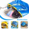 NHQZ Key Fob Bag, Mini Bag Bag Zip Chain for