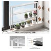 WOCHUANGSI Expandable Window Shelf for Plants Kitchen Sink Organizer Stackable