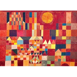 EuroGraphics Castle and Sun by Paul Klee 100-Piece Puzzle, Multi