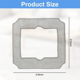 MZY LLC 8 Pack Mop Pad Replacement for ECOVACS WINBOT Mini Robot, Microfiber Mop Pad, Replacement Accessories to Part# W-CC02-0012
