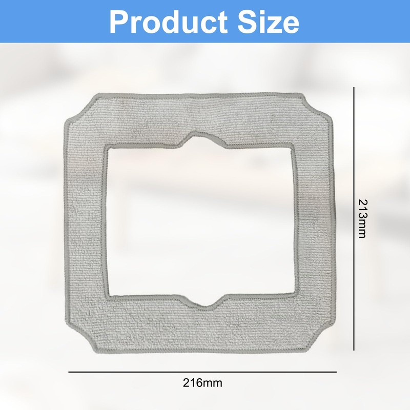 MZY LLC 8 Pack Mop Pad Replacement for ECOVACS WINBOT