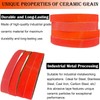 SACKORANGE 4 Pack 2 x 48 Inch Metal Grinding Ceramic