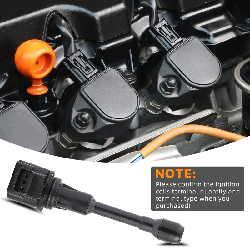 DEAL 4Pcs Ignition Coil Packs + Double Iridium Spark Plugs