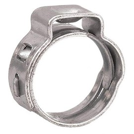 Size 11/16" (17 mm), Oetiker Stepless® Ear Clamps, Single Ear Hose Clamps, 7 Pack Sizes Available (10)