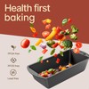 Loaf Pan Set 4-Piece - Deluxe Nonstick Carbon Steel Bakeware