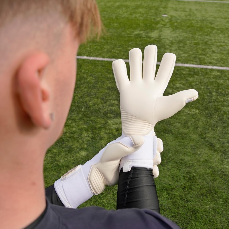 Catch & Keep Invictus Goalkeeper Gloves, Professional Football Gloves for
