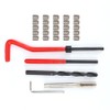 30Pcs Thread Repair Kit Stainless Steel Twisted Drill Wrench Threaded