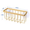 SHFKS Sponge Holder for Kitchen Sink,Gold Sponge Holder,Kitchen Sink Caddy