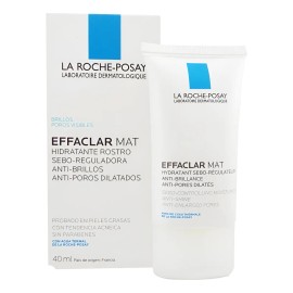 La Roche-posay Crema Facial Effaclar Mat 40ml Pieles Grasas Y Con Tendencia A Acn Danoche - Producto Original de Alta Calidad, Entrega Rápida y Segura