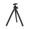 Flexible Tripod, 360° adjustment ballhead which allows for horizon, vertical,