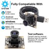 Svpro 1080P USB Camera Module with Microphone, Ultra Wide Angle