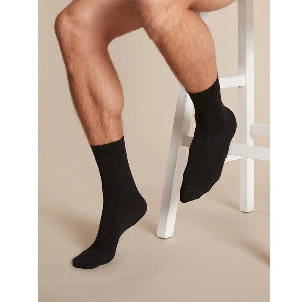 Boody Men's Business Socks - Black 6 - 11