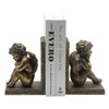 Lukitas Angel Book Ends, Heavy Duty Decorative Bookends, Nonskid Book