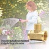 GYSRXS Pack of 2 T Stick Water Connection Brass 1/2