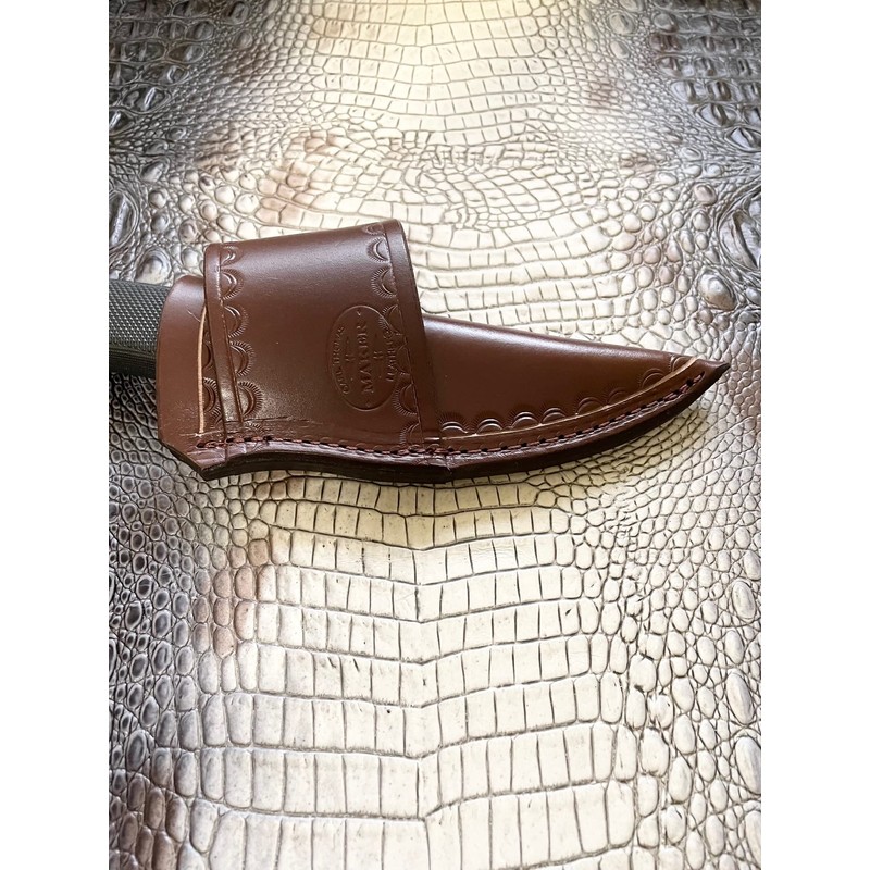 Carl Thomas Leathers Custom Leather Cross Draw Knife Sheath Fits