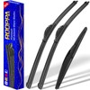 3 wipers Replacement for Mitsubishi Outlander Sport 2011-2022, Windshield Wiper