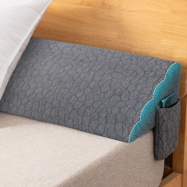 Teemour Queen Size (60"x10"x6") Bed Wedge Pillow Headboard Pillow Mattress