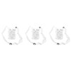 3Pcs Water Bottle Holder Carrier with Adjustable Shoulder Strap Bag