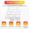 auguisy-motortrim 14pcs Window Sunshade Visors Full Set UV Block For